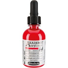 Schmincke Akademie No:333 Vermilion Red 50 ml Akrilik Mürekkep