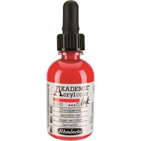 Schmincke Akademie No:333 Vermilion Red 50 ml Akrilik Mürekkep