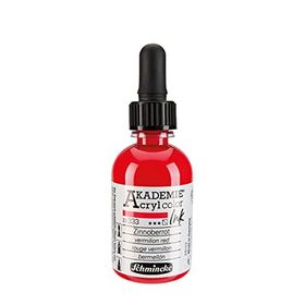 Schmincke Akademie No:333 Vermilion Red 50 ml Akrilik Mürekkep