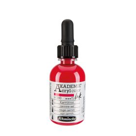 Schmincke Akademie No:340 Carmine Red 50 ml Akrilik Mürekkep