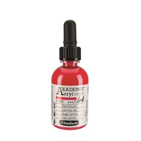 Schmincke Akademie No:340 Carmine Red 50 ml Akrilik Mürekkep