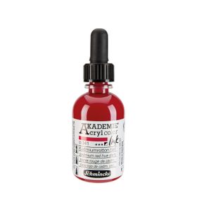 Schmincke Akademie No:341 Cadmium Red Hue Dark 50 ml Akrilik Mürekkep