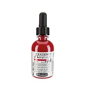 Schmincke Akademie No:341 Cadmium Red Hue Dark 50 ml Akrilik Mürekkep