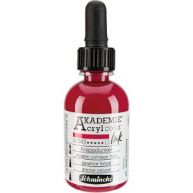 Schmincke Akademie No:343 Alizarin Crimson Hue 50 ml Akrilik Mürekkep