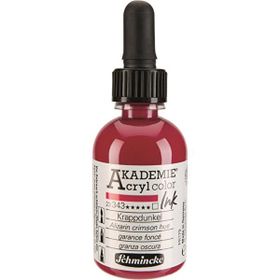 Schmincke Akademie No:343 Alizarin Crimson Hue 50 ml Akrilik Mürekkep