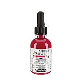 Schmincke Akademie No:343 Alizarin Crimson Hue 50 ml Akrilik Mürekkep