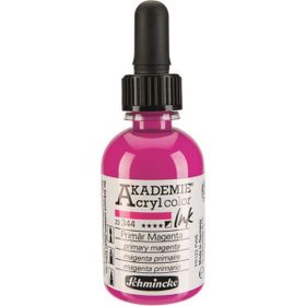 Schmincke Akademie No:344 Primary Magenta 50 ml Akrilik Mürekkep