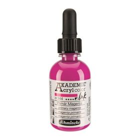 Schmincke Akademie No:344 Primary Magenta 50 ml Akrilik Mürekkep