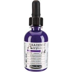 Schmincke Akademie No:440 Brilliant Violet 50 ml Akrilik Mürekkep