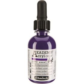 Schmincke Akademie No:440 Brilliant Violet 50 ml Akrilik Mürekkep