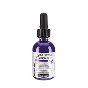 Schmincke Akademie No:440 Brilliant Violet 50 ml Akrilik Mürekkep