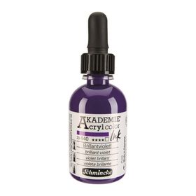 Schmincke Akademie No:440 Brilliant Violet 50 ml Akrilik Mürekkep