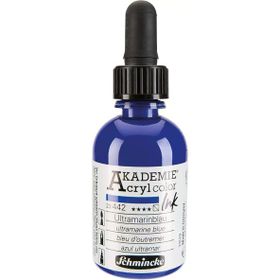 Schmincke Akademie No:442 Ultramarine Blue 50 ml Akrilik Mürekkep