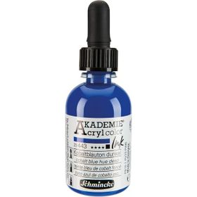 Schmincke Akademie No:443 Cobalt Blue Hue Deep 50 ml Akrilik Mürekkep