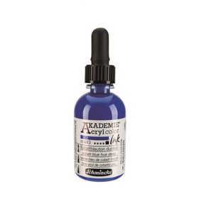 Schmincke Akademie No:443 Cobalt Blue Hue Deep 50 ml Akrilik Mürekkep