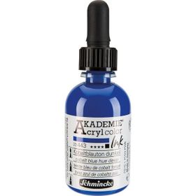 Schmincke Akademie No:443 Cobalt Blue Hue Deep 50 ml Akrilik Mürekkep