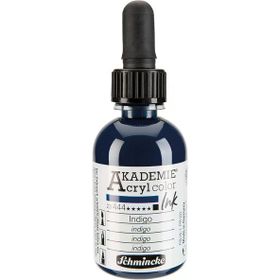 Schmincke Akademie No:444 İndigo 50 ml Akrilik Mürekkep