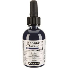 Schmincke Akademie No:444 İndigo 50 ml Akrilik Mürekkep