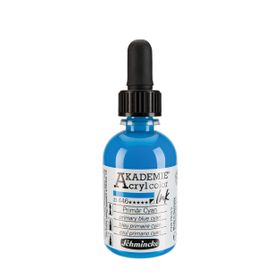 Schmincke Akademie No:446 Primary Blue Cyan 50 ml Akrilik Mürekkep