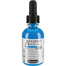 Schmincke Akademie No:446 Primary Blue Cyan 50 ml Akrilik Mürekkep