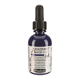 Schmincke Akademie No:447 Prussian Blue 50 ml Akrilik Mürekkep