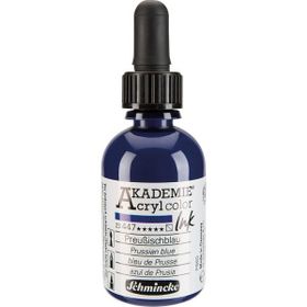 Schmincke Akademie No:447 Prussian Blue 50 ml Akrilik Mürekkep