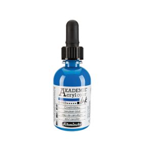 Schmincke Akademie No:449 Cerulean Blue 50 ml Akrilik Mürekkep