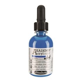 Schmincke Akademie No:449 Cerulean Blue 50 ml Akrilik Mürekkep