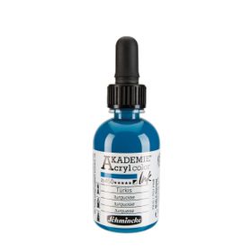 Schmincke Akademie No:450 Turquoise 50 ml Akrilik Mürekkep