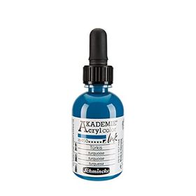 Schmincke Akademie No:450 Turquoise 50 ml Akrilik Mürekkep