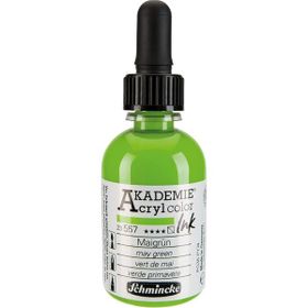 Schmincke Akademie No:557 May Green 50 ml Akrilik Mürekkep