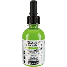 Schmincke Akademie No:557 May Green 50 ml Akrilik Mürekkep