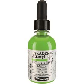 Schmincke Akademie No:557 May Green 50 ml Akrilik Mürekkep