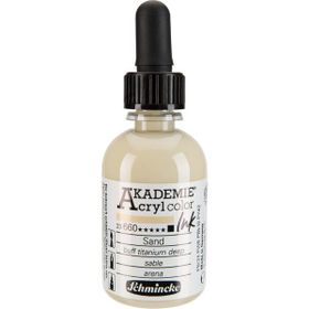 Schmincke Akademie No:660 Buff Titanium Deep 50 ml Akrilik Mürekkep