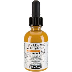 Schmincke Akademie No:661 Yellow Ochre 50 ml Akrilik Mürekkep