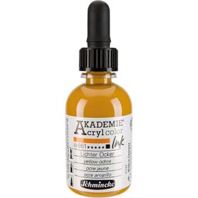 Schmincke Akademie No:661 Yellow Ochre 50 ml Akrilik Mürekkep