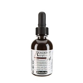 Schmincke Akademie No:668 Vandyke Brown 50 ml Akrilik Mürekkep