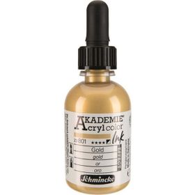 Schmincke Akademie No:801 Gold 50 ml Akrilik Mürekkep
