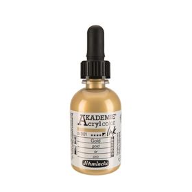 Schmincke Akademie No:801 Gold 50 ml Akrilik Mürekkep