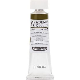 Schmincke Akademie Öl Color No:504 Green Earth Seri 1 60 ml Yağlı Boya