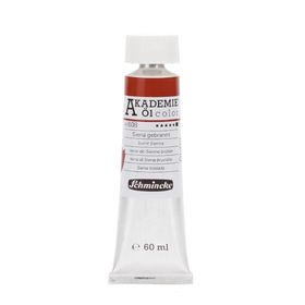 Schmincke Akademie Öl Color No:608 Burnt Sienna 60 ml Seri 1 Yağlı Boya