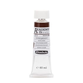 Schmincke Akademie Öl Color No:612 Burnt Umber Seri 1 60 ml Yağlı Boya
