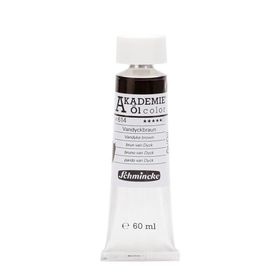 Schmincke Akademie Öl Color No:614 Vandyke Brown Seri 1 60 ml Yağlı Boya
