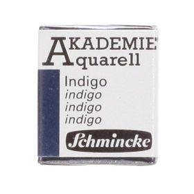 Schmincke Akademie Yarım Tablet İndigo Sulu Boya