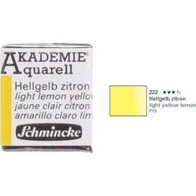 Schmincke Akademie Yarım Tablet Light Lemon Yellow Sulu Boya