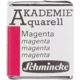 Schmincke Akademie Yarım Tablet Magenta Sulu Boya