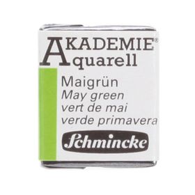 Schmincke Akademie Yarım Tablet May Green Sulu Boya