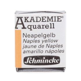 Schmincke Akademie Yarım Tablet Naples Yellow Sulu Boya
