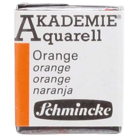 Schmincke Akademie Yarım Tablet Orange Sulu Boya