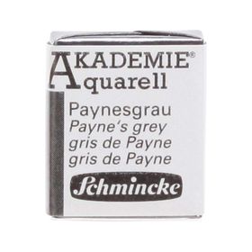 Schmincke Akademie Yarım Tablet Payne's Grey Sulu Boya